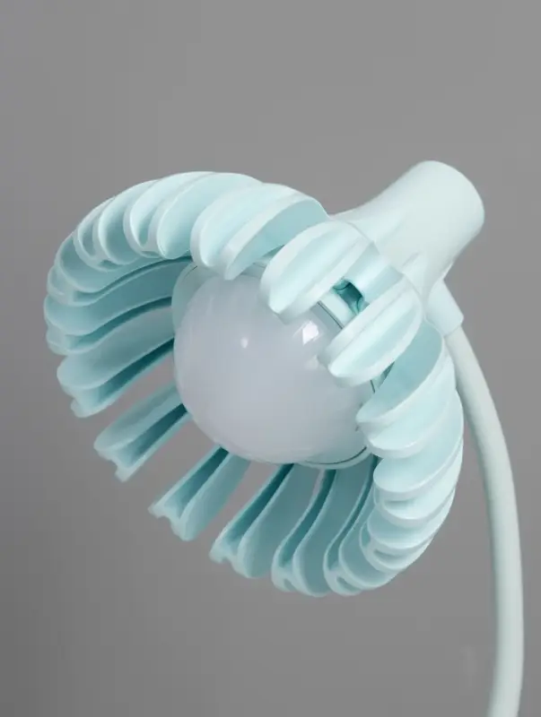 Лампа настольная RISALUX «Санди», светодиодная, USB, АКБ, синяя, 11.7×14.5×18 см Лампа настольная RISALUX «Санди», светодиодная, USB, АКБ, синяя, 11.7×14.5×18 см