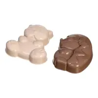 Песочный набор № 174 "Зефир", ведро-цветок 0,3 л, сито, грабли, совок, 2 формочки 01874