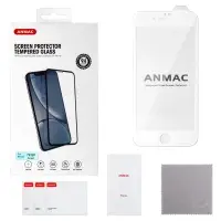Защитное стекло IPh 7/8 Plus 3D ANMAC белое усиленное Арт.1137189