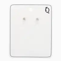 Серьги "Цветок розы", цвет белый в золоте Серьги "Цветок розы", цвет белый в золоте