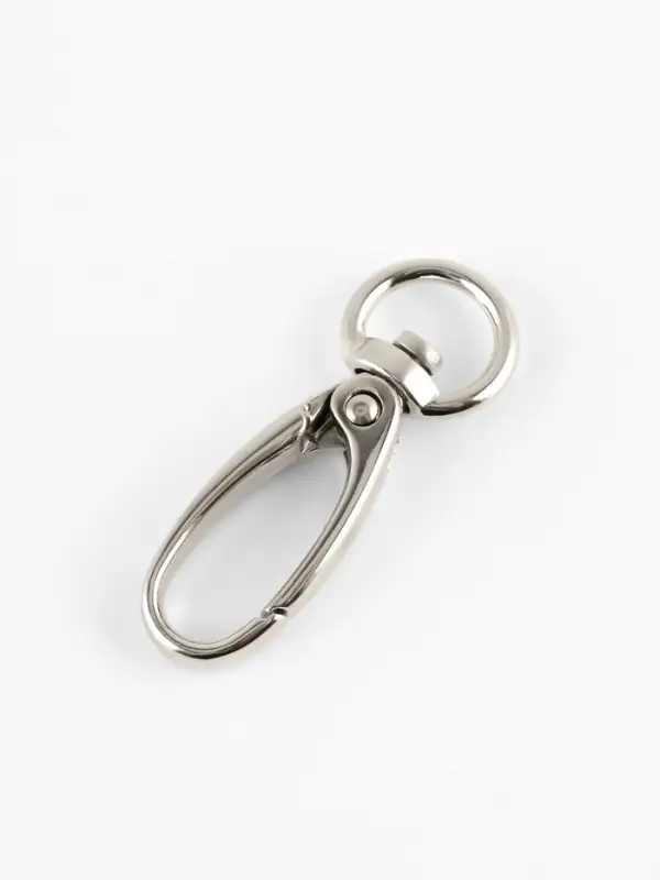 Карабины металл 7,9гр 4,5*1,5см/12*2мм (наб 2 шт цена за наб) серебряный TR Карабины металл 7,9гр 4,5*1,5см/12*2мм (наб 2 шт цена за наб) серебряный TR