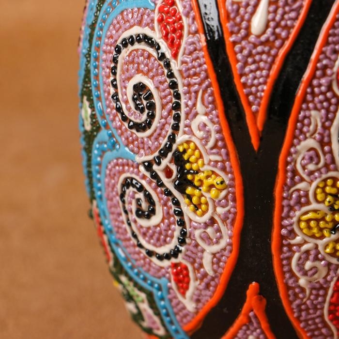 Ваза Риштанская Керамика Ваза Риштанская Керамика "Узоры", 17 см, микс