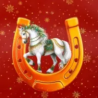 Пакет подарочный новогодний ламинированный, «Подкова» , 18×10×22.3 см