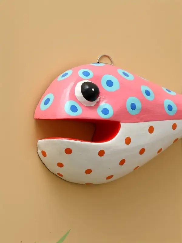 Панно «Рыба-хищник», 22×12×5 см, дерево, разноцветное Панно «Рыба-хищник», 22×12×5 см, дерево, разноцветное