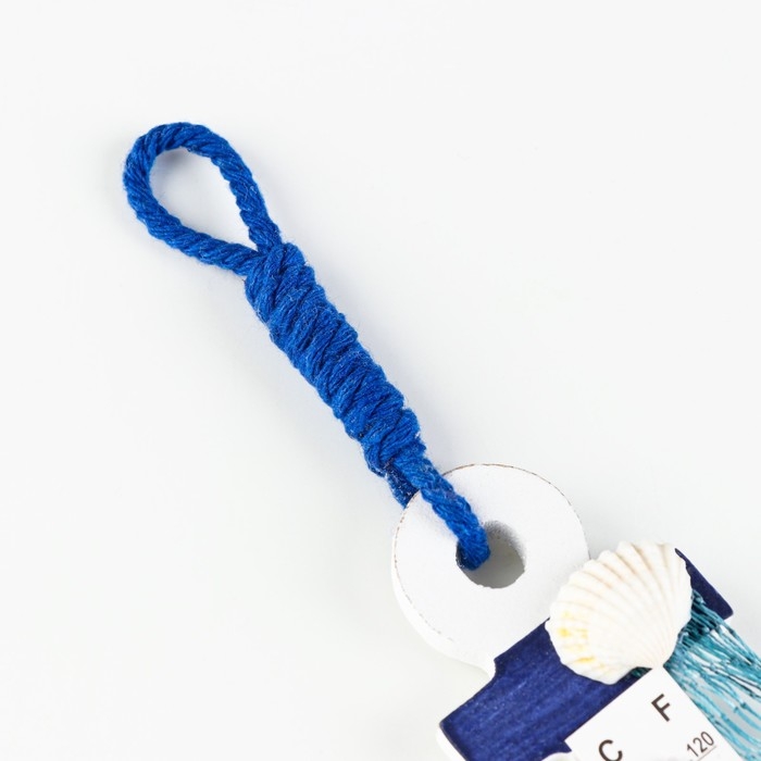 Якорь интерьерный с термометром 12,5*9*2см, микс Якорь интерьерный с термометром 12,5*9*2см, микс