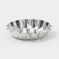 Форма для выпечки универсальная, d=15.2 см, h=3.4 см, жесть, серебристая