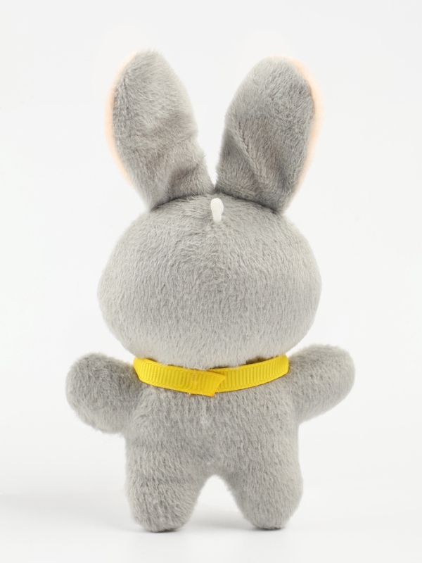 Мягкая игрушка   Мягкая игрушка  "Заяц", цвет серый, 10х7х5 см