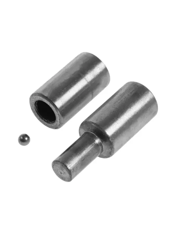 Петля гаражная ТУНДРА с шаром, 29&times;102 мм, набор 6 шт.