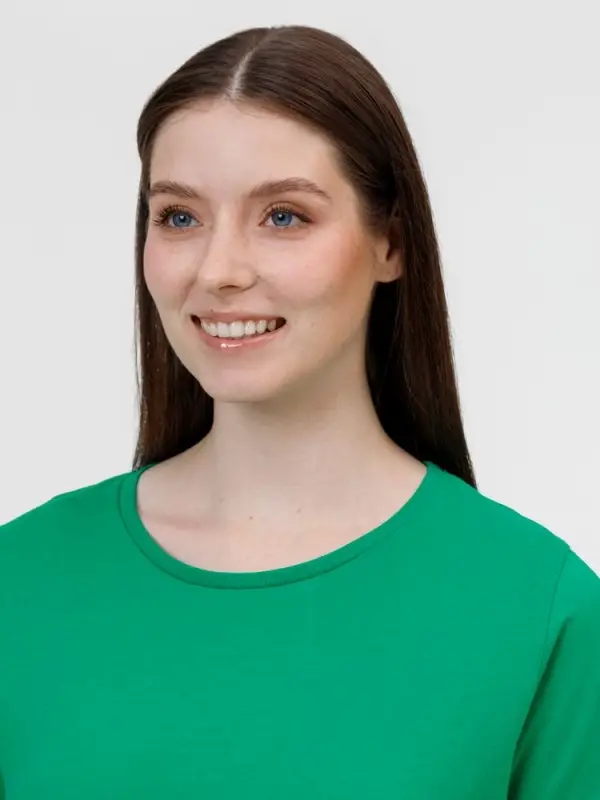 Футболка E190 женская черная, размер L