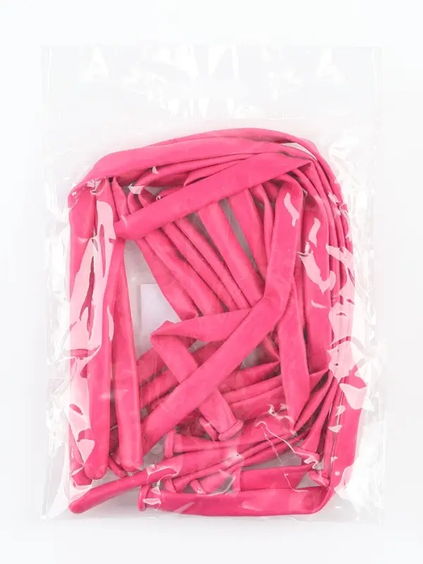 Воздушные шары для моделирования 125 см, d=5 см, 10 шт., фуксия Воздушные шары для моделирования 125 см, d=5 см, 10 шт., фуксия