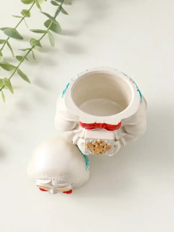 Шкатулка для украшений «Матрешка» 12×9 см, гипс, роспись Шкатулка для украшений «Матрешка» 12×9 см, гипс, роспись