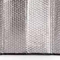 Шторка солнцезащитная (на лобовое стекло) SH-108F-S "Double Bubble" 130x60 cm