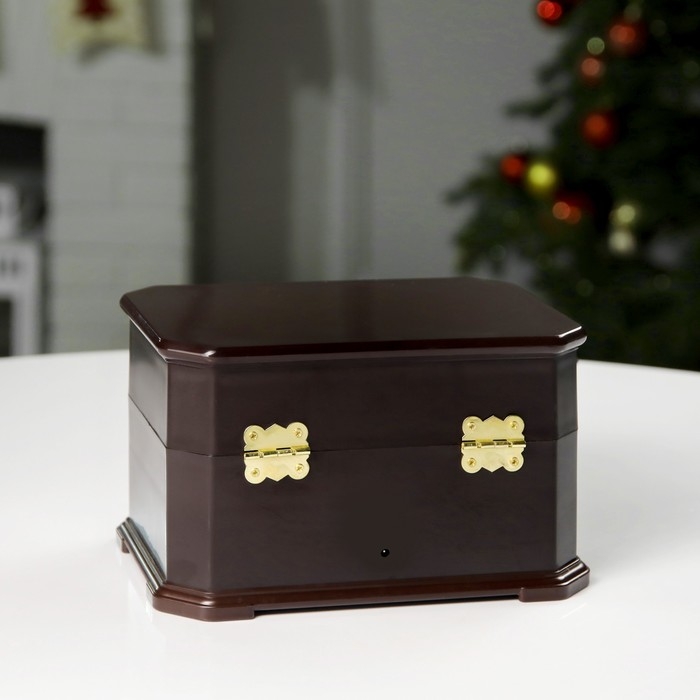 Светодиодная фигура «Дед Мороз на поезде» 31.5 × 18 × 18 см, полистоун, батарейки ААх3 (не в комплекте), USB, свечение тёплое белое Светодиодная фигура «Дед Мороз на поезде» 31.5 × 18 × 18 см, полистоун, батарейки ААх3 (не в комплекте), USB, свечение тёплое белое