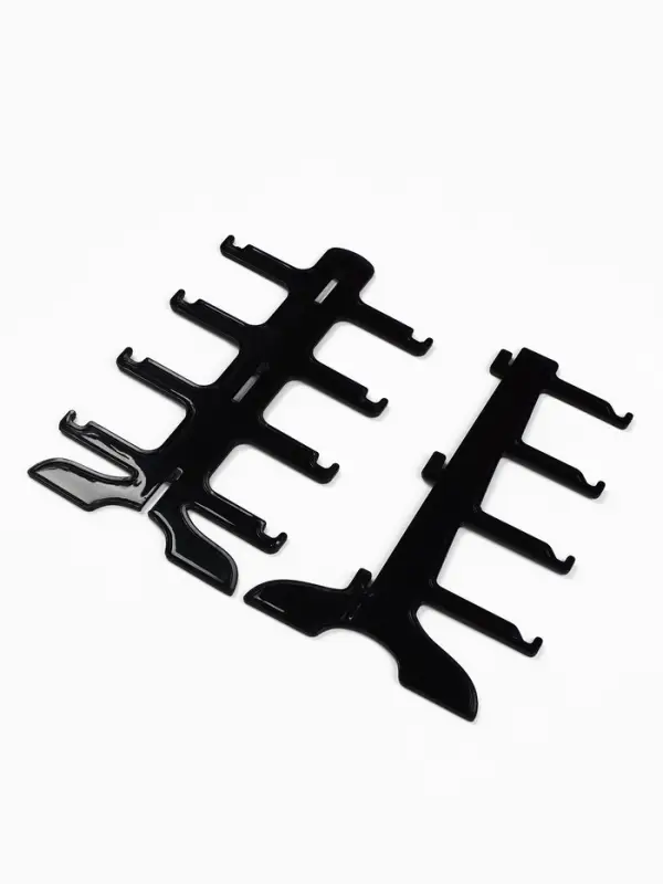 Подставка под очки, 4 места, 16&times;14.5&times;25.5 см, чёрная