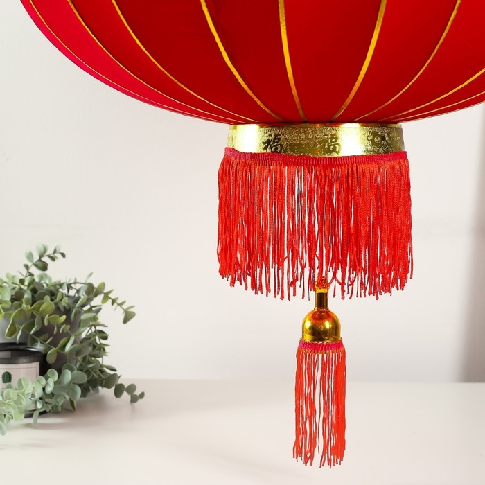 Сувенир текстиль, металл Сувенир текстиль, металл "Китайский фонарик" 71*17см