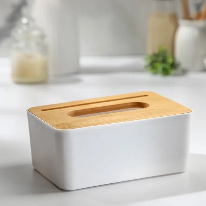 Салфетница Доляна &laquo;Мягкость&raquo;, 19&times;13 см, пластик