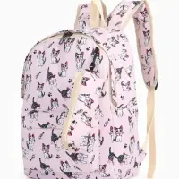 Рюкзак школьный &laquo;Котик&raquo;, с пеналом, 29&times;12&times;41 см, розовый