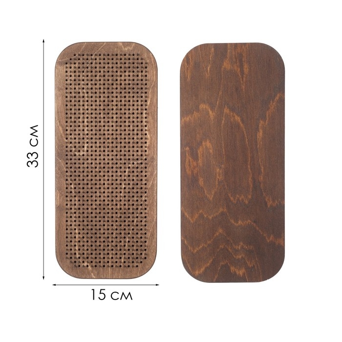 Садху, доска с гвоздями, для йоги, 2 шт, шаг 10 мм, 33 х 15 см Садху, доска с гвоздями, для йоги, 2 шт, шаг 10 мм, 33 х 15 см