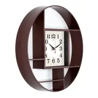 Часы настенные интерьерные &laquo;Маганса&raquo;, бесшумные, плавный ход, d=35 см, от батарейки 1&times;АА