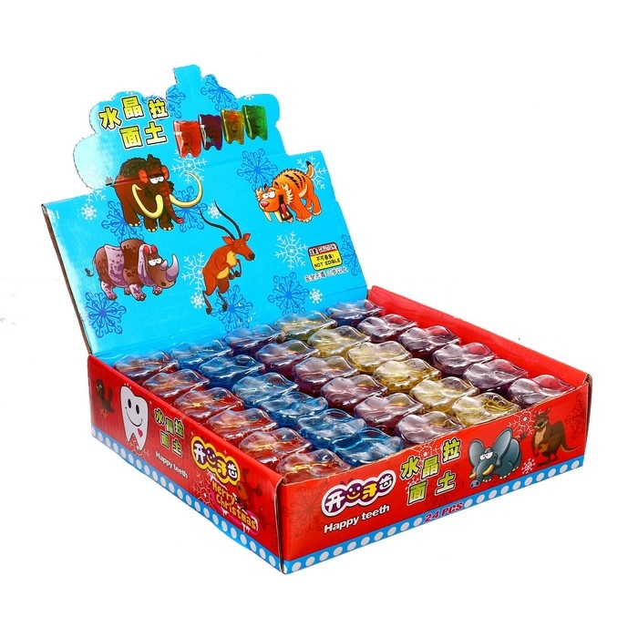 Лизун - слайм &laquo;Зуб&raquo;, цвета МИКС