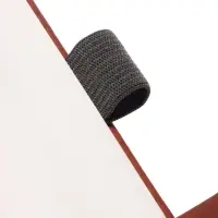 Ежедневник недатированный формат А5, с хлястиком, 128л, линия, пвх, Коричневый Ежедневник недатированный формат А5, с хлястиком, 128л, линия, пвх, Коричневый