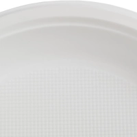 Тарелка одноразовая d 165мм, десертная, белая, ПП, 100шт/уп