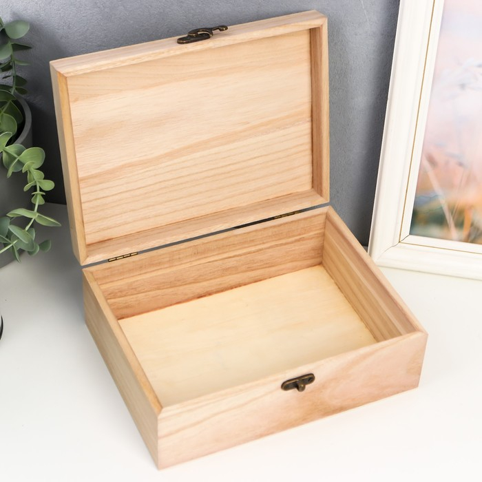 Шкатулка дерево для росписи, 22х8,5х16,5 см Шкатулка дерево для росписи, 22х8,5х16,5 см