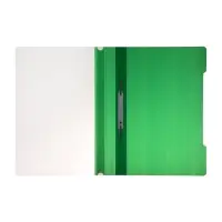 Папка - скоросшиватель Calligrata, А4, 160 мкм, зелёная, прозрачный верх