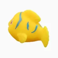 Новогодний набор резиновых игрушек для ванны Крошка Я, 6 шт., с пищалкой