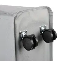 Корзина для белья на колесиках тм VETTA, оксфорд 600D, 58х39х18,5 см, объем 42 л