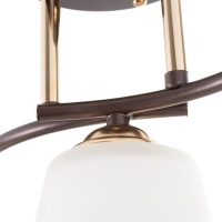 Люстра 2176/3 E27 40Вт кофе-золото 50х26х22 см BayerLux