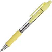 Ручка шариковая Pilot. Super Grip, автоматическая, синий стержень BPGP-10R-F (Y), узел 0.7 мм, на масляной основе, резиновый упор