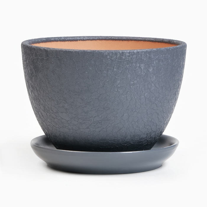 Горшок цветочный Горшок цветочный "Шелк" 1,65л