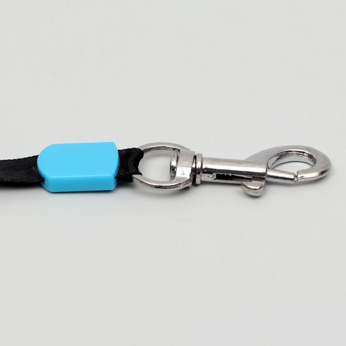 Рулетка  Рулетка "Цветы", 3 м, до 10 кг, голубая