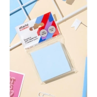 Бумага для заметок с клеевым краем  51x51мм 100 л пастельный синий