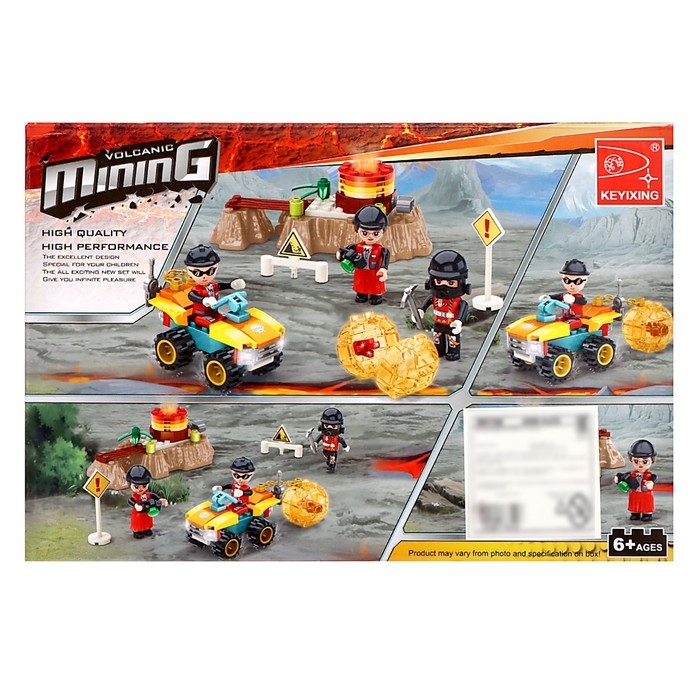 Конструктор «Кладоискатели. Золотая лихорадка», 105 деталей Конструктор «Кладоискатели. Золотая лихорадка», 105 деталей