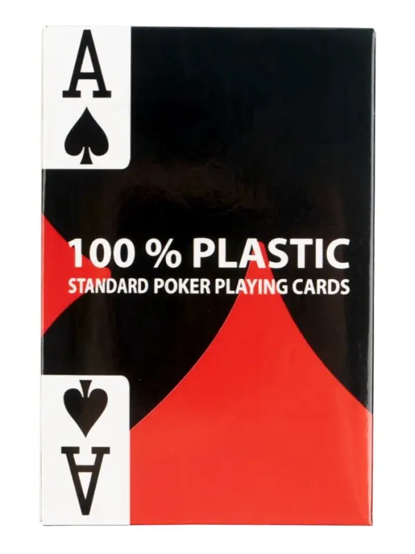 Карты игральные пластиковые, колода 55 шт., 6.5&times;9&times;2 см, МИКС