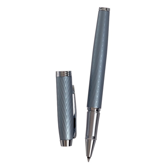 Ручка-роллер Parker Im Premium Blue Grey CT, серо-голубая, подар/уп 2143648 Ручка-роллер Parker Im Premium Blue Grey CT, серо-голубая, подар/уп 2143648