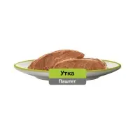Влажный корм Whiskas для кошек, утка, паштет, 75 г