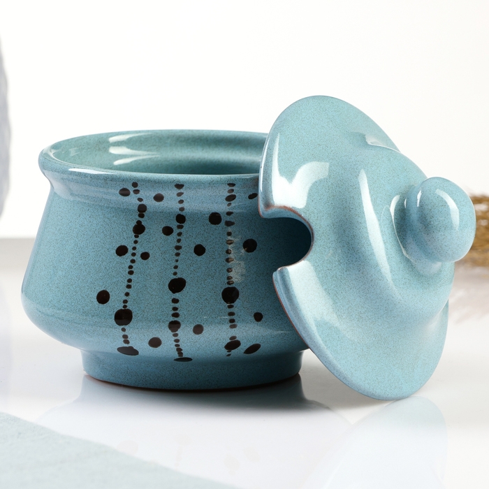 Сахарница Сахарница "Псковская" 0,3л / 12х12,5см, блюз