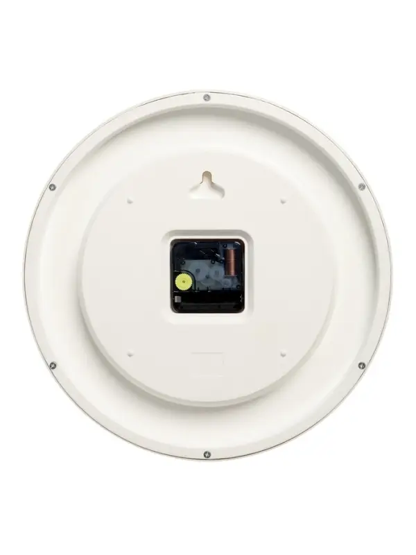 Часы настенные классические &laquo;Ромбы&raquo;, бесшумные, плавный ход, d=29 см, золотистые, от батарейки 1&times;АА