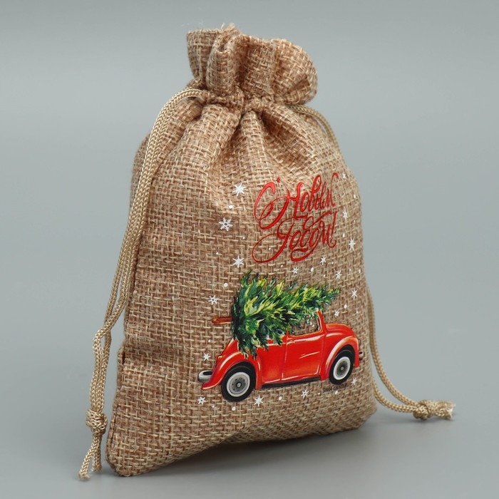 Мешок с термонаклейкой «Спешу к тебе», 10 х 14 см +/- 1.5 см Мешок с термонаклейкой «Спешу к тебе», 10 х 14 см +/- 1.5 см