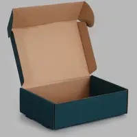 Коробка самосборная, изумрудная, 31 х 22 х 9,5 см