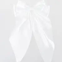 Заколка-автомат для волос "Абель" 35х19 см, белый