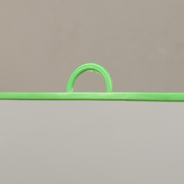 Зеркало интерьерное настенное, акрил, 30 х 40 см, зеленое