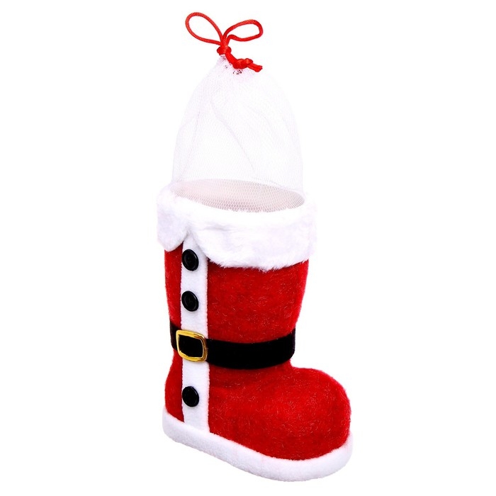 Конфетница «Сапожок», Дед Мороз Конфетница «Сапожок», Дед Мороз