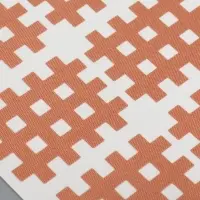 Тейп для лица, набор, 6 листов, бежевый