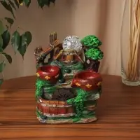 Фонтан настольный &laquo;Горка с ручейками&raquo;, 13&times;16&times;20 см, с подсветкой