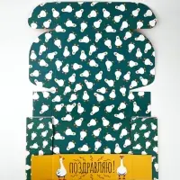 Подарочная коробка-шкатулка &laquo;С ДР&raquo; , 27 &times; 21 &times; 9 см