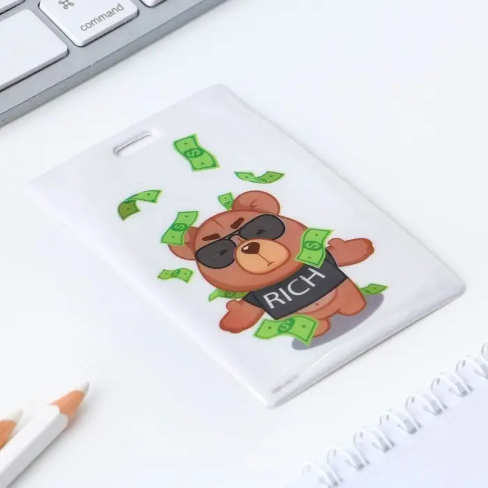 Чехол для бейджа Rich , 6,5 х 10,5 см Чехол для бейджа Rich , 6,5 х 10,5 см